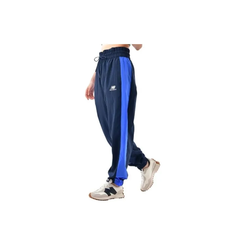 New Balance Knitted Sweatpants Women's Blue-4