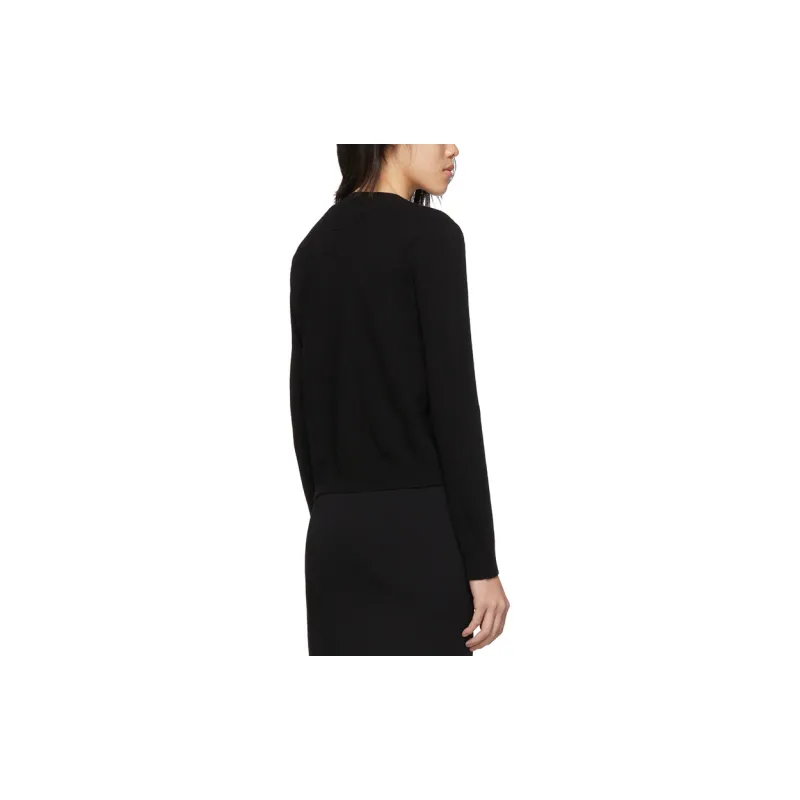 Valentino SS22 Cashmere Sweater Women's Black-2