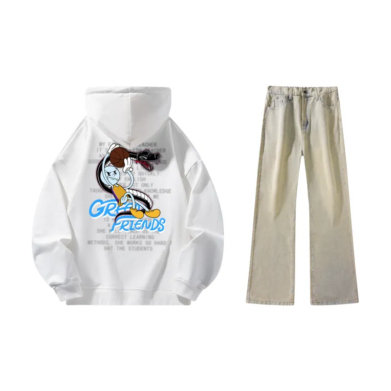 GF x WULIAOYUAN LIANMINGKUAN Sweatshirt Set Unisex-48