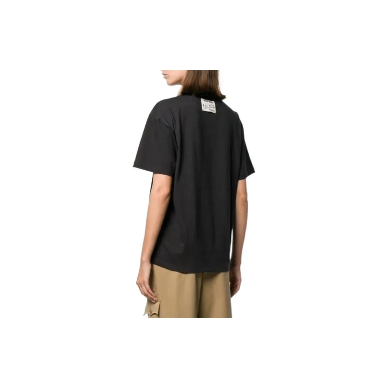 MIU MIU T Shirts Women's Black-3