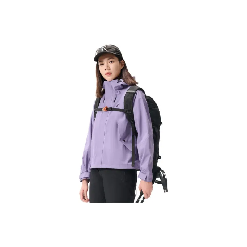 OUTDOOR PRODUCTS Windbreaker Jacket Women's Purple Thyme-5