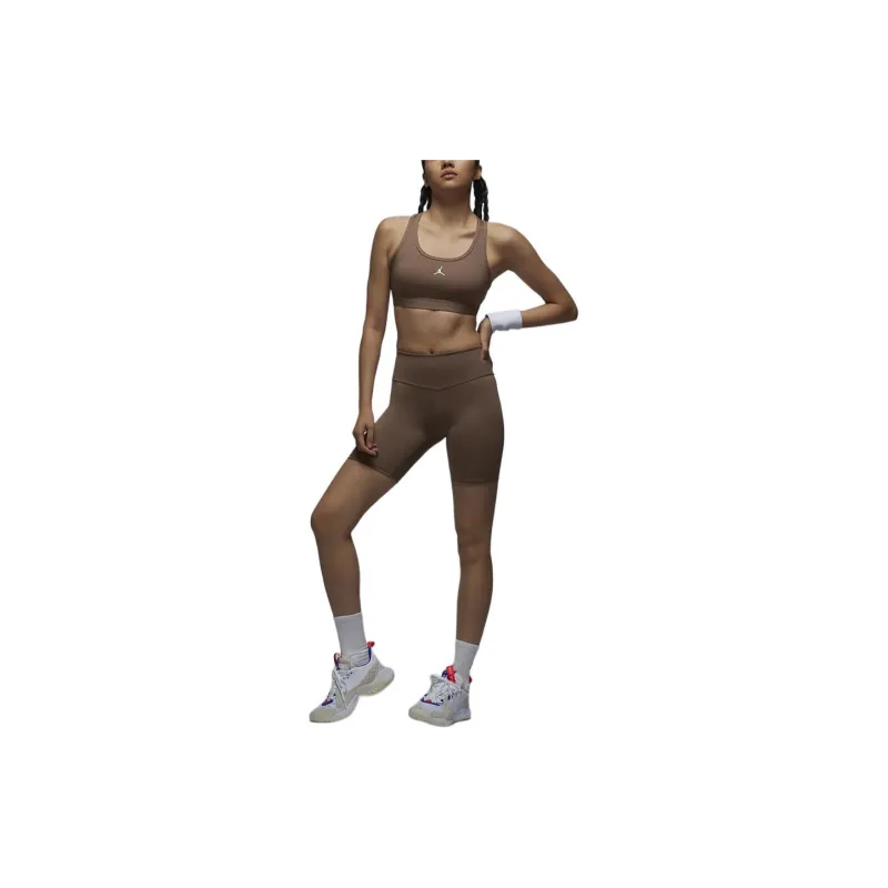 Jordan Sport Jumpman Sports Underwear Women's Ancient Brown/White-2