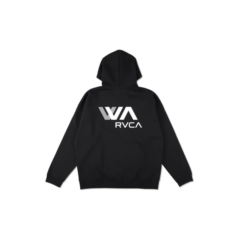 WIND AND SEA x RVCA FW24 Sweatshirt Unisex Black-1