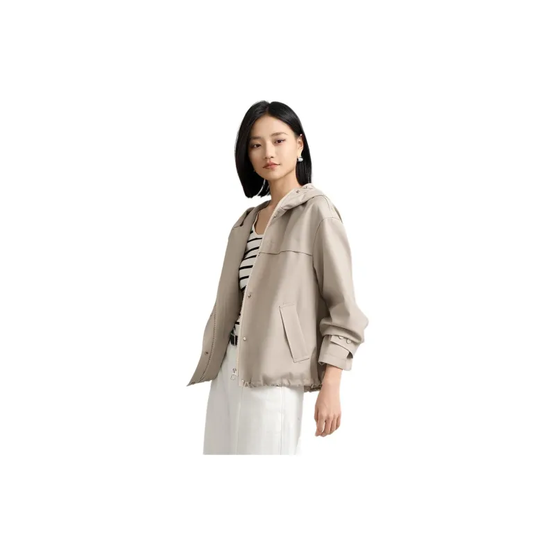 IHIMI Jackets Women's Khaki-1