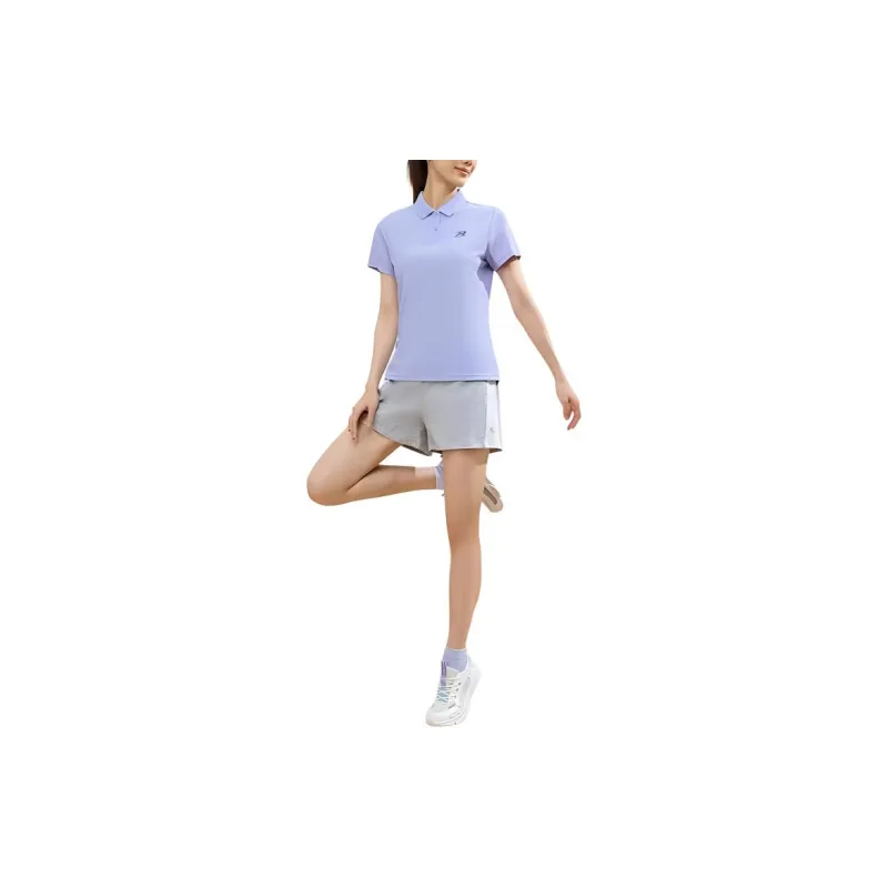 361° Polo Shirt Women's Light Purple-2
