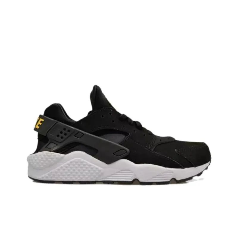 Nike Air Huarache Slip Resistant Low Top Casual Running Shoes Unisex Black-1