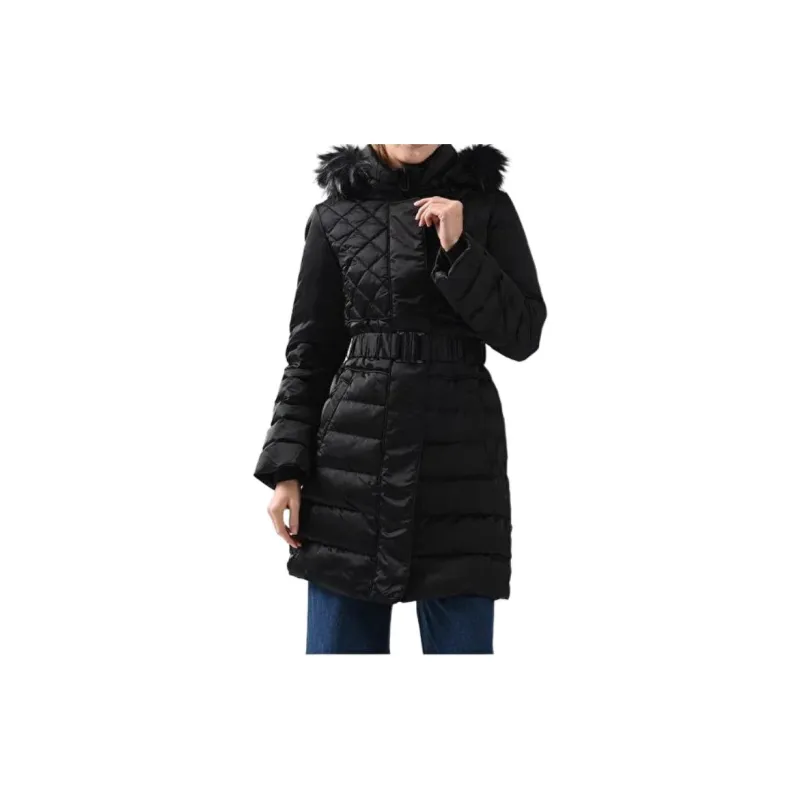 GUESS Jackets & Coats Women's Black-3