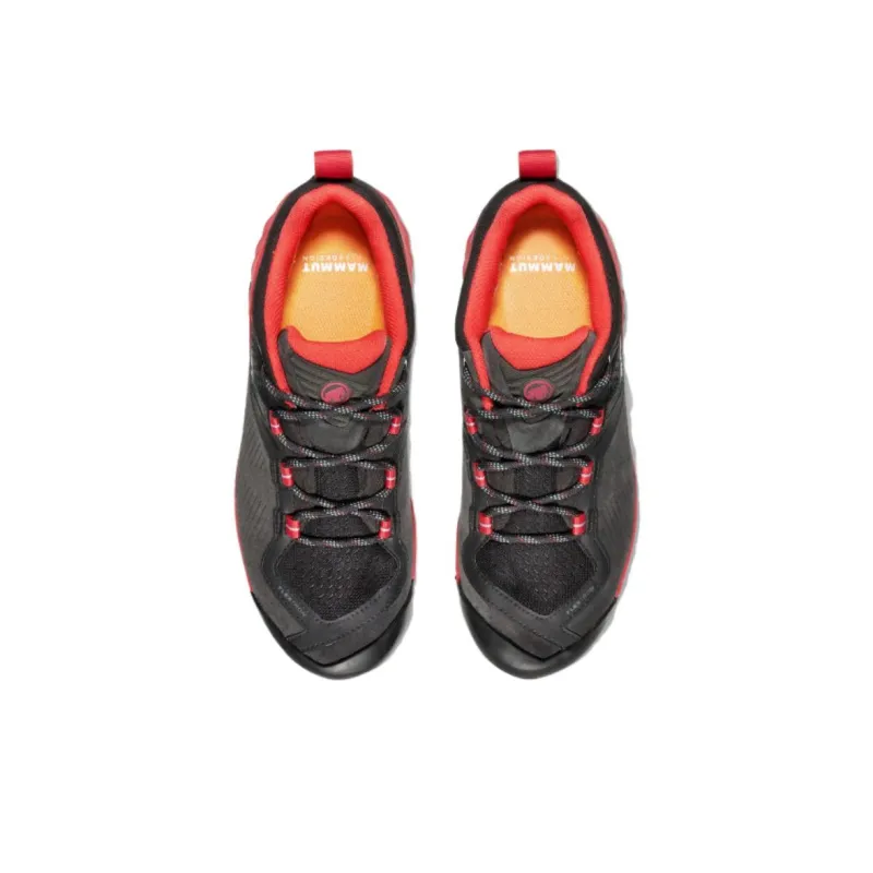 MAMMUT Sapuen Anti Slip Wear Resistant Low Top Hiking Shoes Women's Black-2
