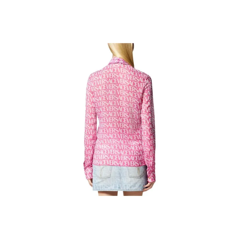 VERSACE Shirts Women's Pink-2