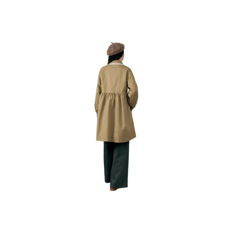ZIHAN Trench Coat Women's Khaki-1