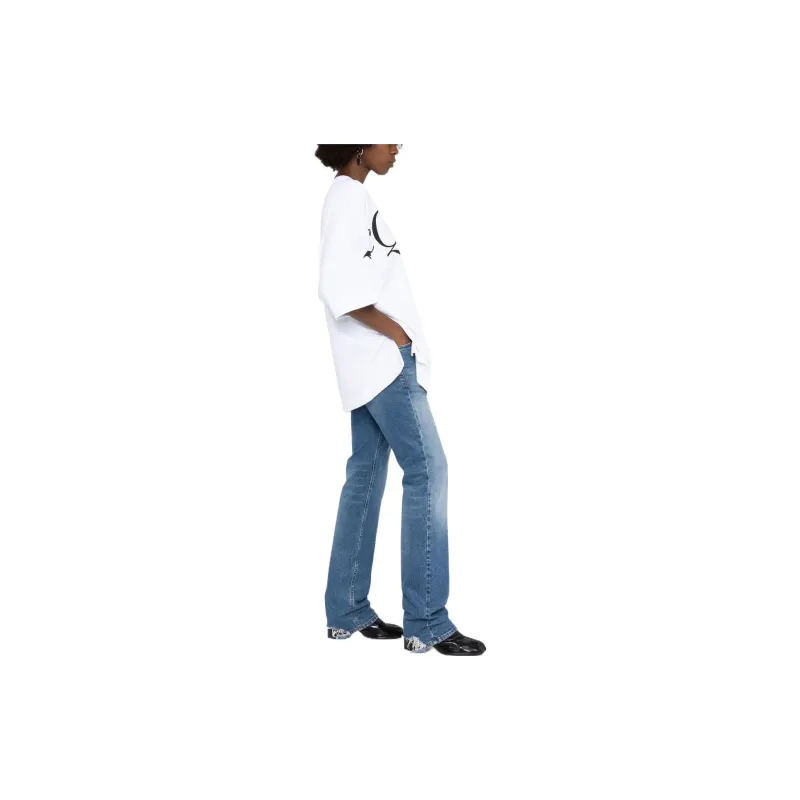 Alexander McQueen Logo Printed Crewneck T Shirt-3