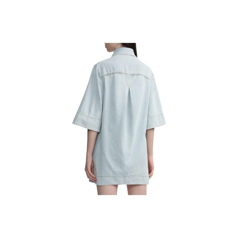 Zimmermann August Denim Minidress-4