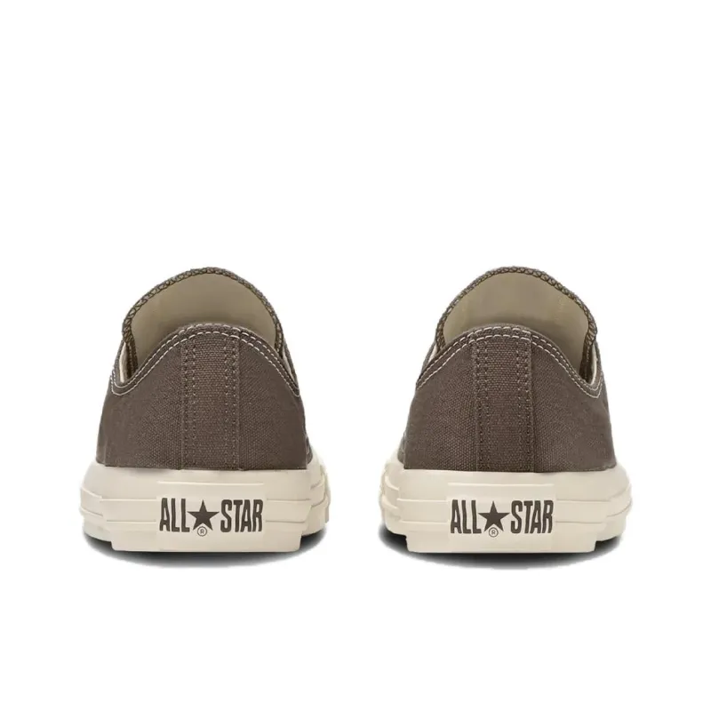 Converse All Star Anti Slip Wear Resistant Low Top Canvas Shoes Unisex Brown-4