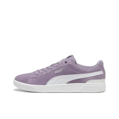 PUMA Vicky V3 Anti Slip Wear Resistant Low Top Skateboard Shoes Women's Purple