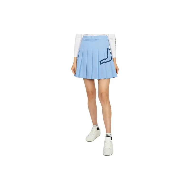 J.Lindeberg Casual Short Skirts Women's Blue-3