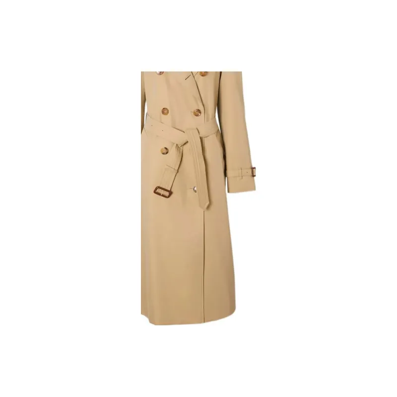Burberry Cotton Gabardine Trench Coat-5