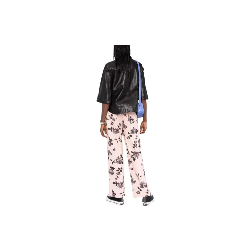Valentino Knitted Sweatpants Women's Pink-2
