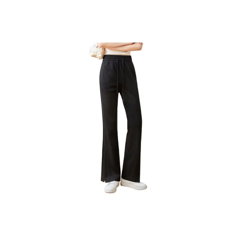 Mo Han Yi Mei Casual Pants Women's Black-1