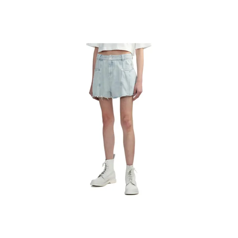 MUSIUM DIV Patch Pocket Mini shorts-4
