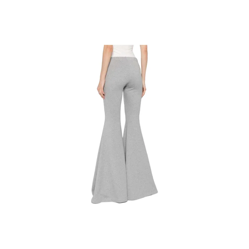 Vetements Logo print Flared Leggings-1