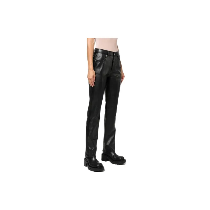 DIESEL Knitted Sports Pants Women's Black-2