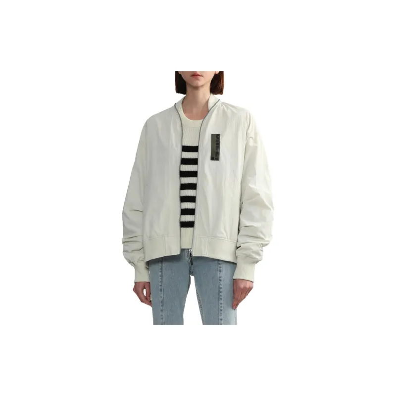 Izzue Logo patch Zip detail Bomber Jacket-8
