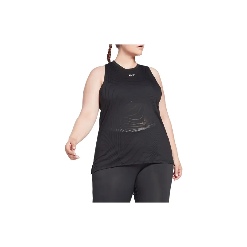 Reebok Burnout Tank Top Sport Vests Women's Black-1
