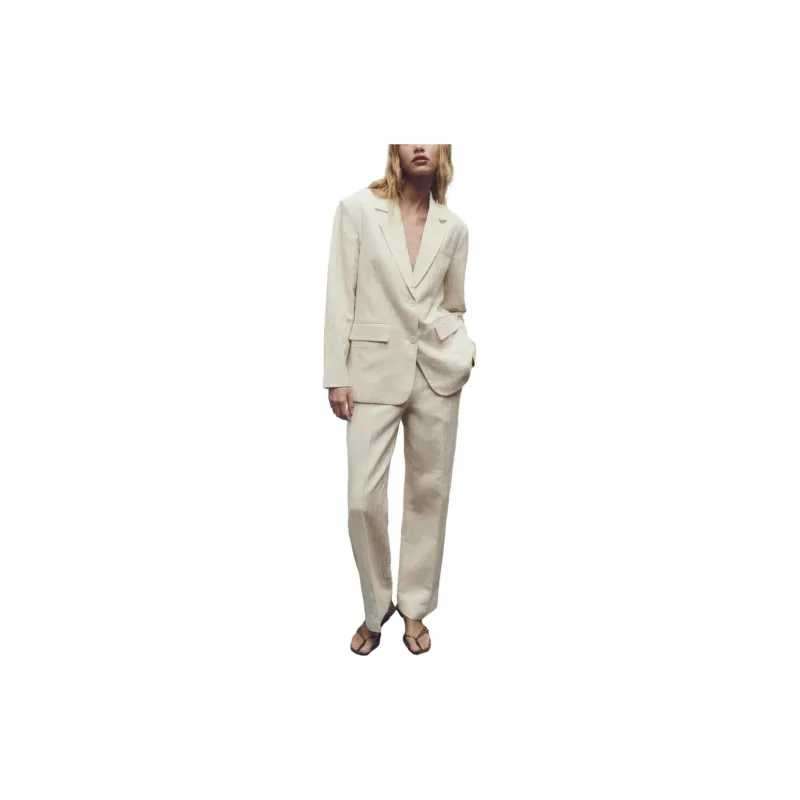 ZARA Business Suits Women's White-3