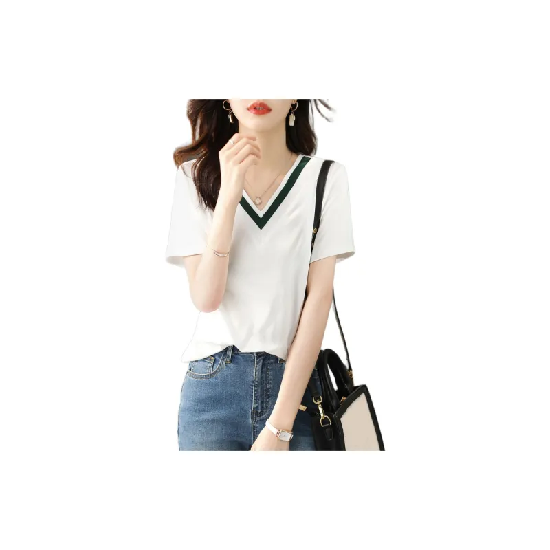 XWI T Shirts Women's White-1