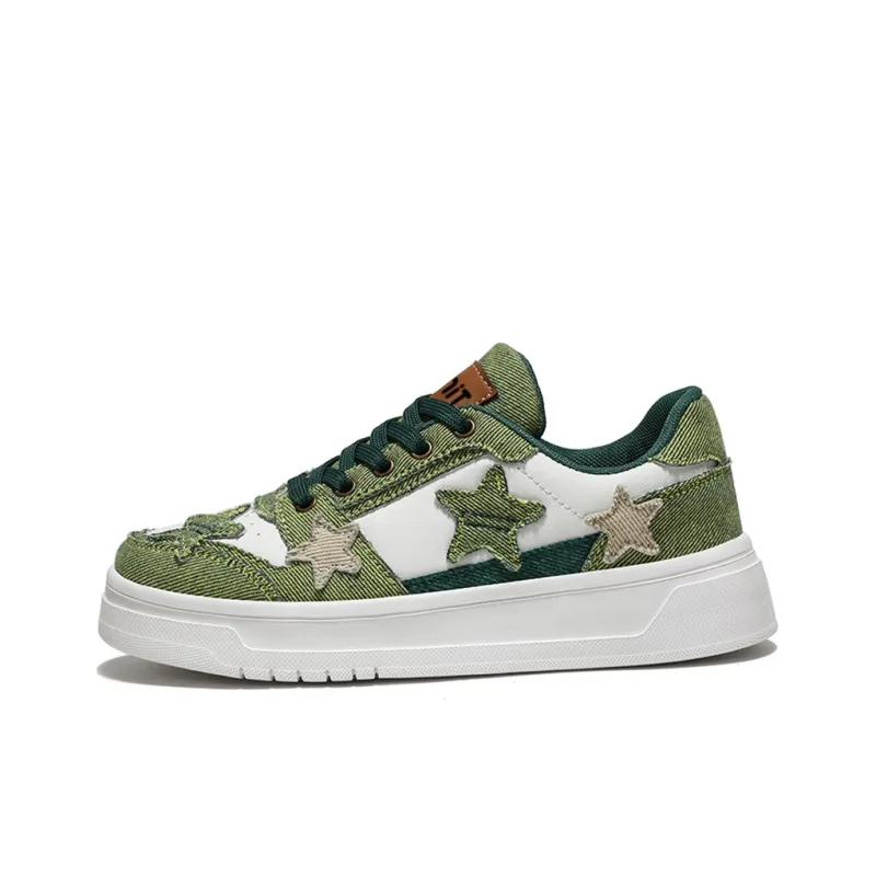Wooden Rabbit Low Top Skateboard Shoes Unisex-16