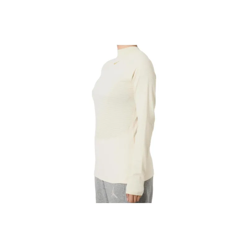 Nike T Shirts Women's Beige-4