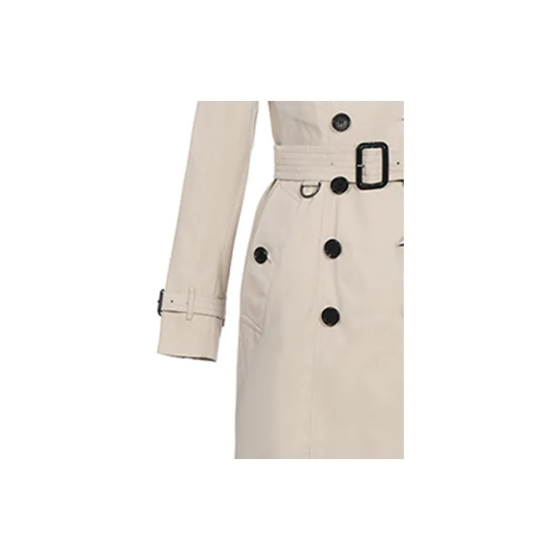 Burberry Trench Coats Women's Stone Color-2