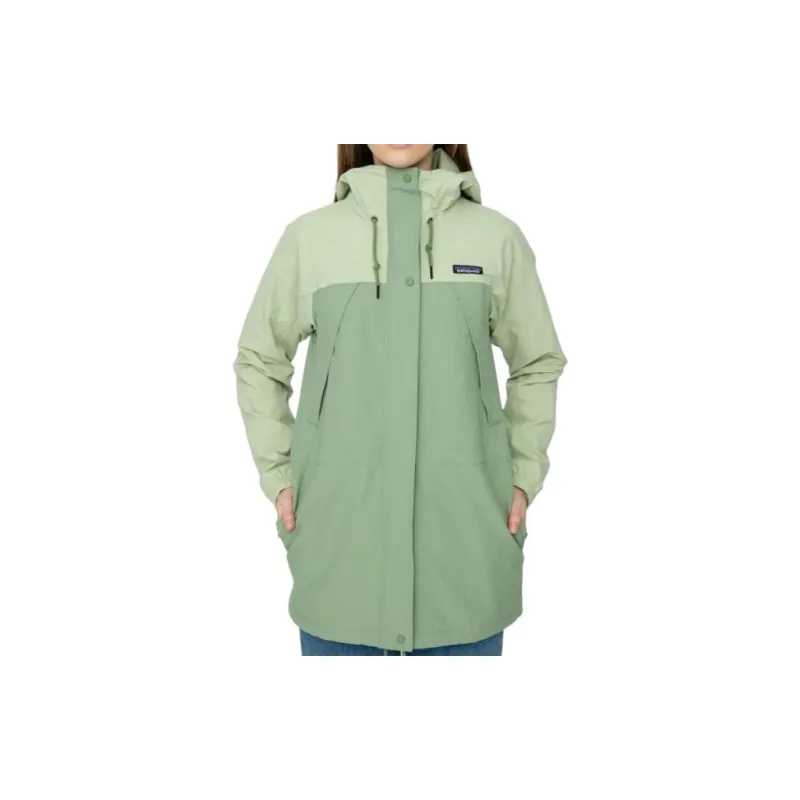 Patagonia Skyforest Jackets Coats Women's Sasa Green-1