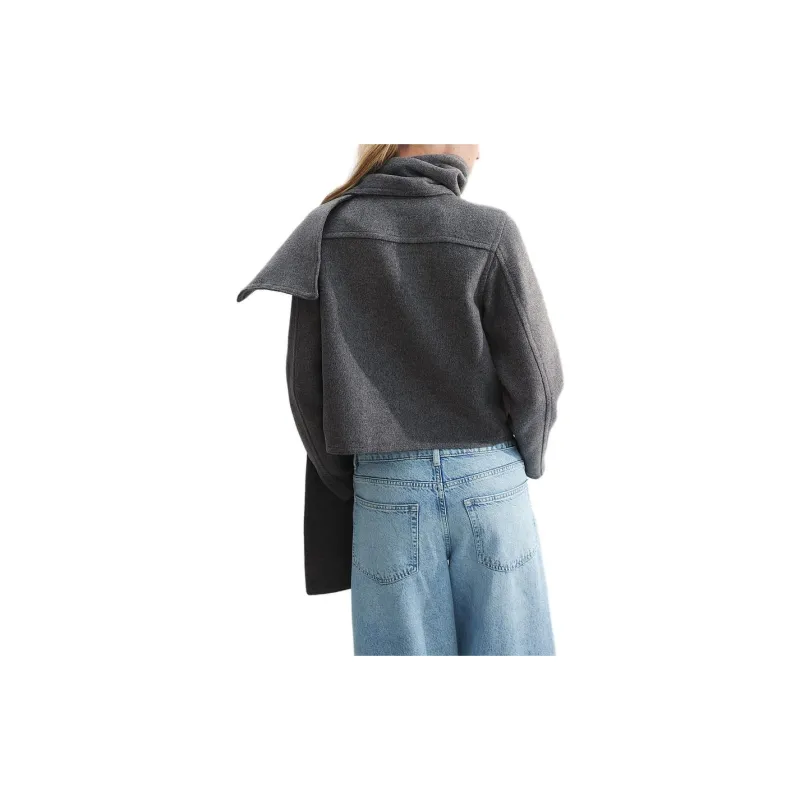 H&M Jackets & Coats Women's Mixed Gray-2