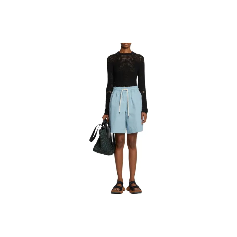 PROENZA SCHOULER Drawstring Knee length Shorts-1
