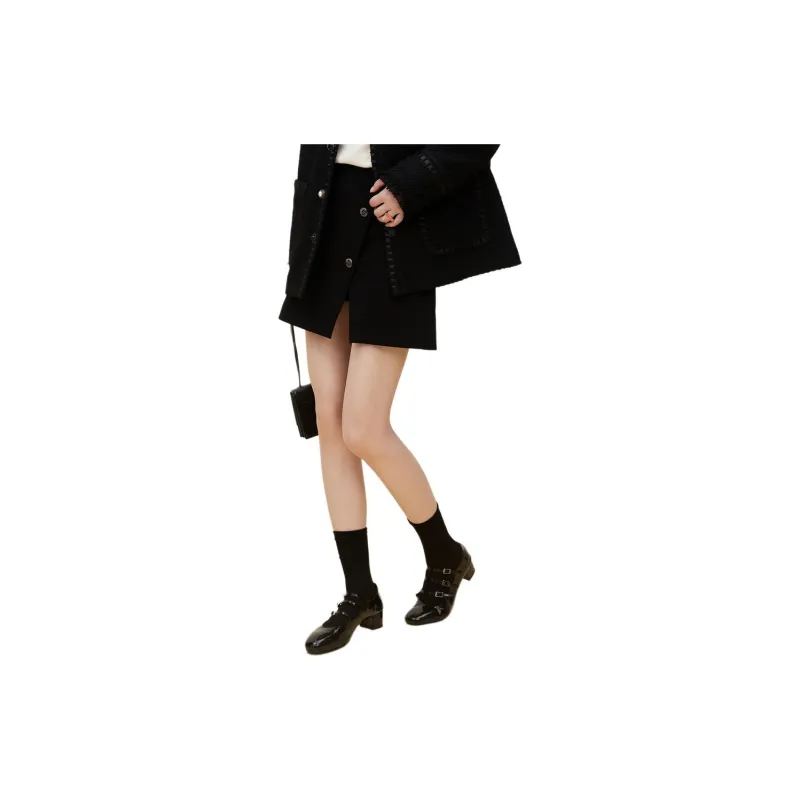 XG Casual Short Skirts Women's Black-3