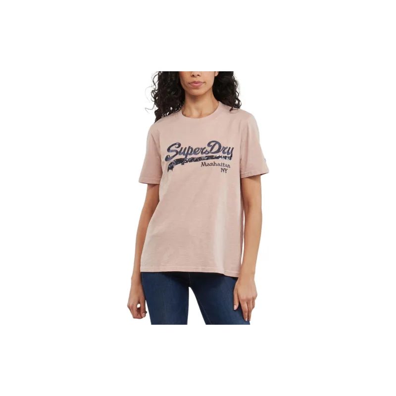 SUPERDRY T-Shirt Women's Rose Pink-1