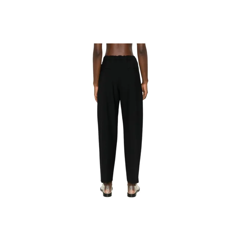 MARNI Logo Embroidered Straight Leg Trousers-2
