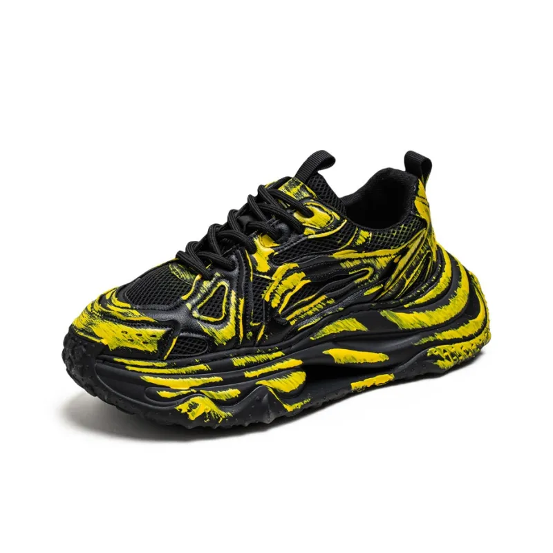 GNVA Slip-Resistant Low-Top Chunky Sneakers Men's Box Included-5