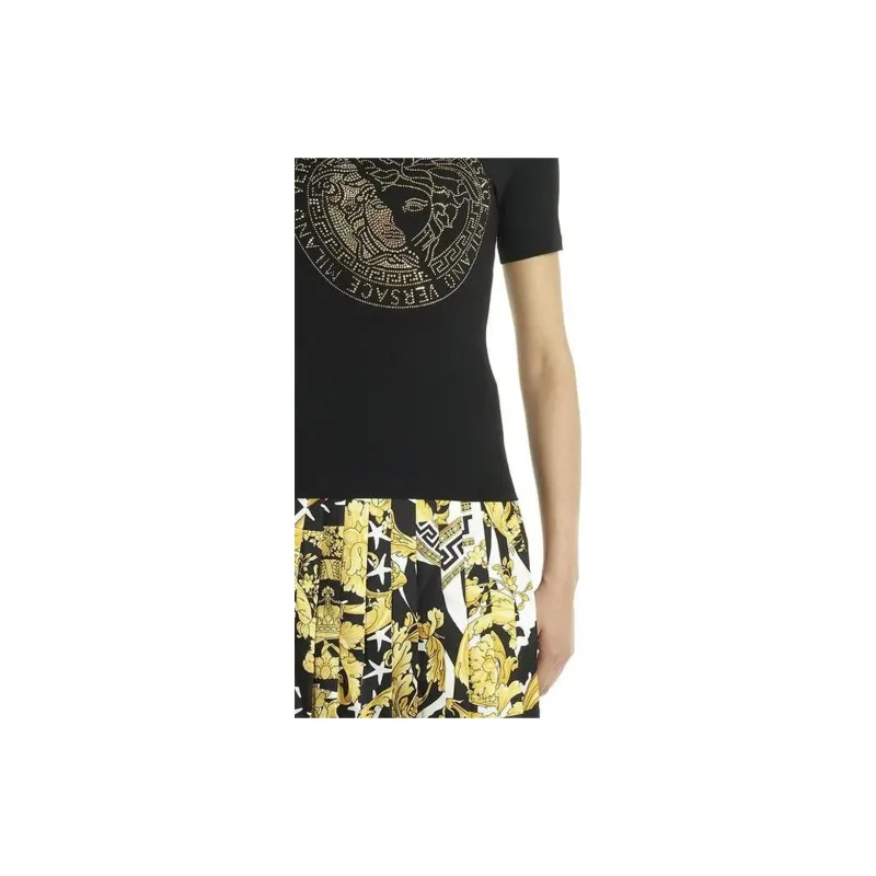 VERSACE T Shirts Women's Black-5