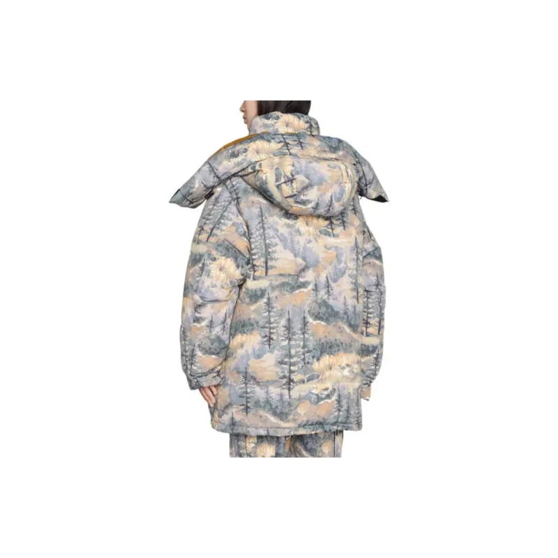 GUCCI X The North Face Padded Jacket 'Forest Print'-3