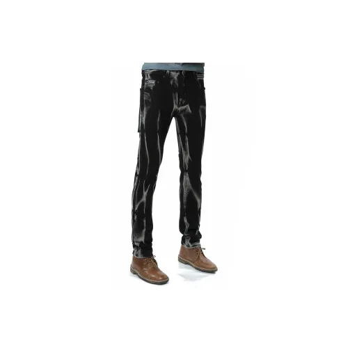 VERSACE JEANS COUTURE Jeans Men Black