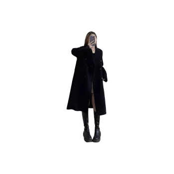 TKY SHOP Coats Women's Black