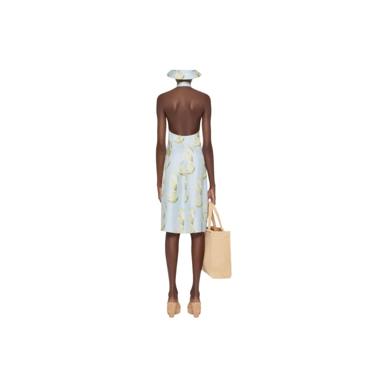 GIVENCHY SS24 Sleeveless Dress Women's Blue-2