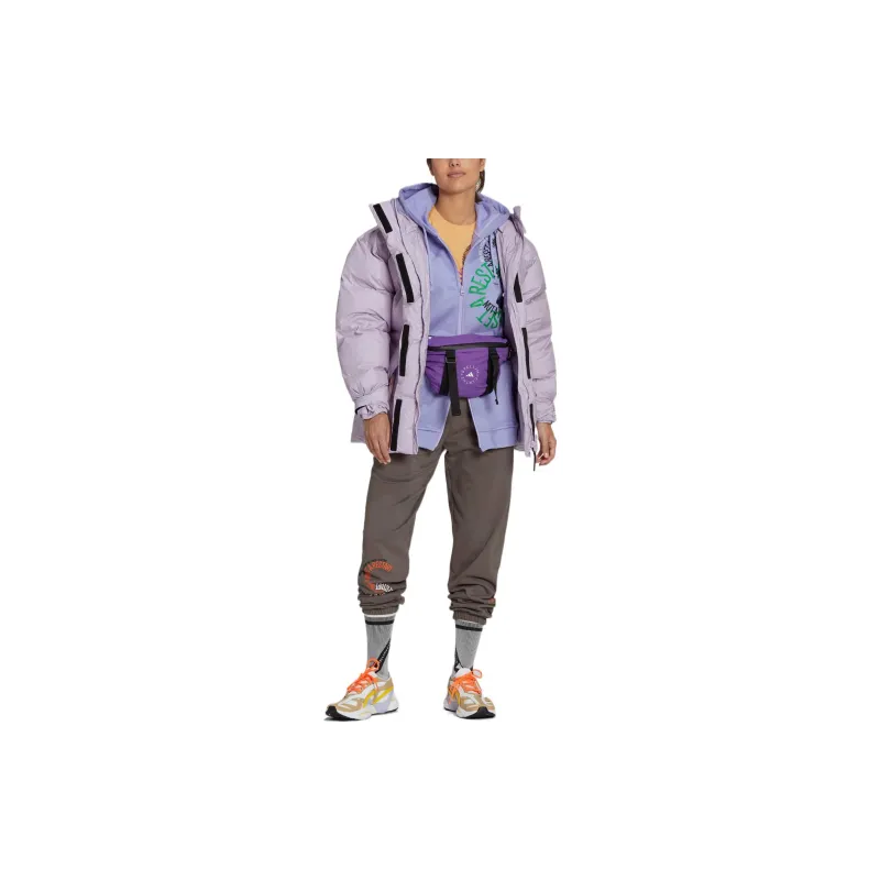 Adidas Puffer Jacket Women's Purple-1