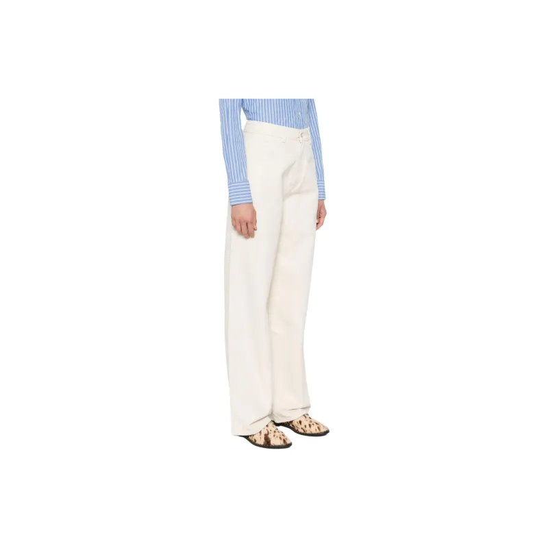 KITON High waisted Straight leg Jeans-1