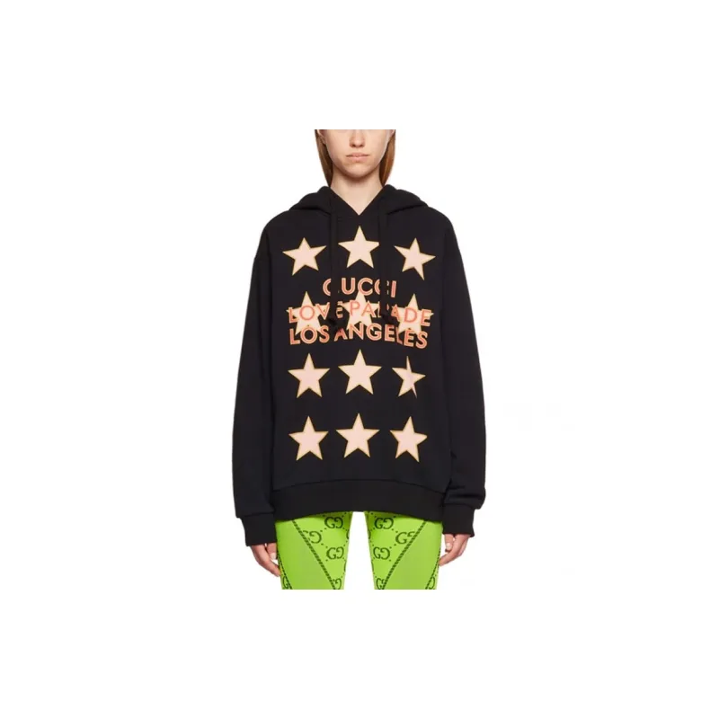 GUCCI Star print Hoodie-3