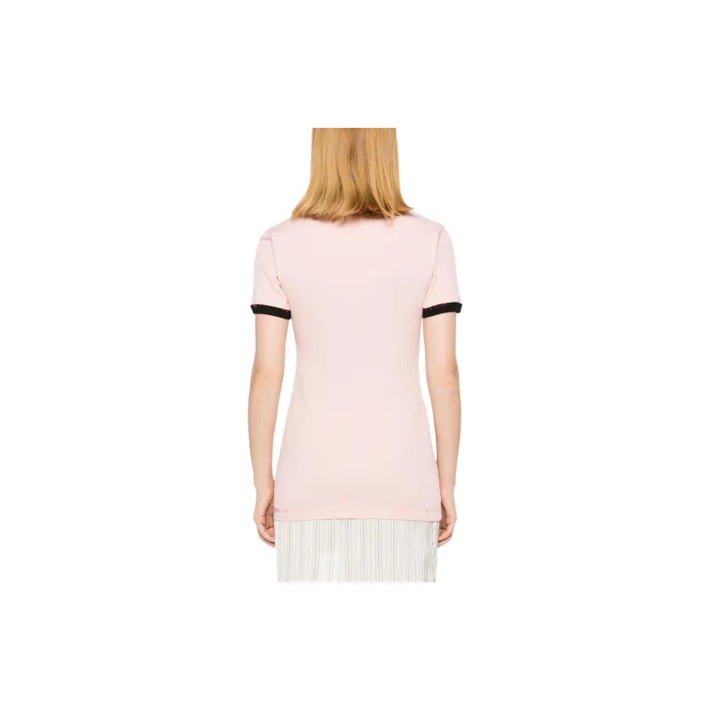 MARNI Ribbed Jersey T-shirt-2
