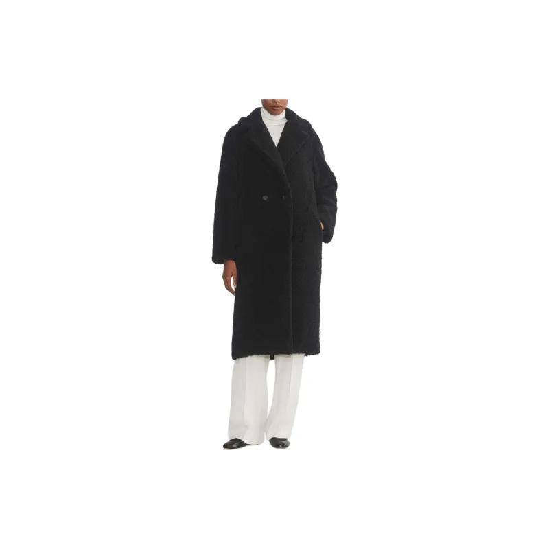 ARITZIA FW24 Babaton Teddy Coat Coats Women's BLACK/Black-4