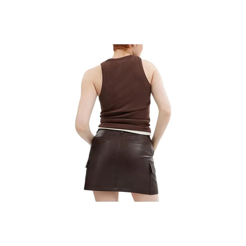 COACH SS34 Tank Top Women's Umber-1